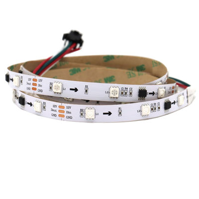 IP66  WS2811 SMD5050 RGB LED 30mm Lens Pixel Addressable LED Strip