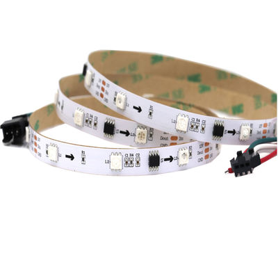 IP66  WS2811 SMD5050 RGB LED 30mm Lens Pixel Addressable LED Strip